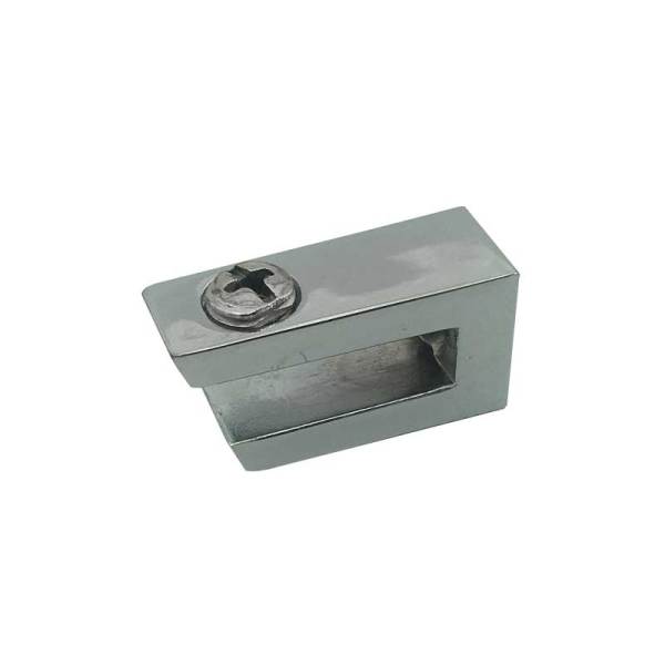2113-01- Raf Tutucu Düz 10mm Krom Ad.