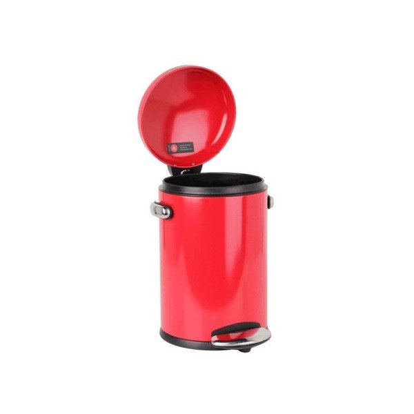 CW1294- Mini Çöp Kovası Retro 4,5lt Kırmızı