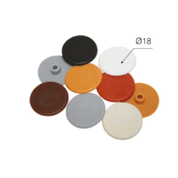 Minifix Tıpası beyaz/krem/kahve (100ad) Koyu Kahve