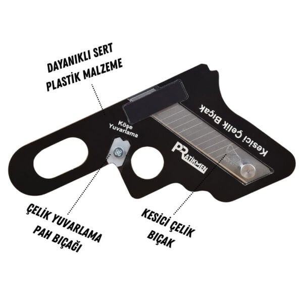 SL0581 Kenar Bandı Temizleme ve Pah Aparatı