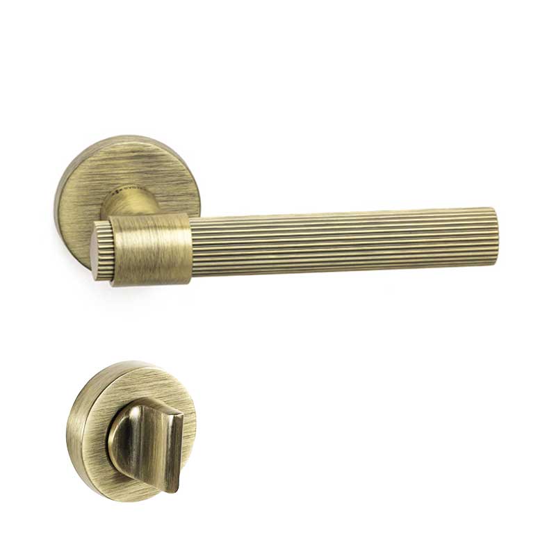 AXEL-L Antik Saten Mat  Kapı Kolu Wc