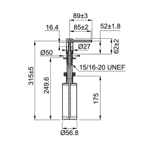 Sıvı Sabunluk 350ml Bianco 119.0578.748