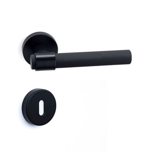 AXEL-T Mat Siyah  Kapı Kolu Oda