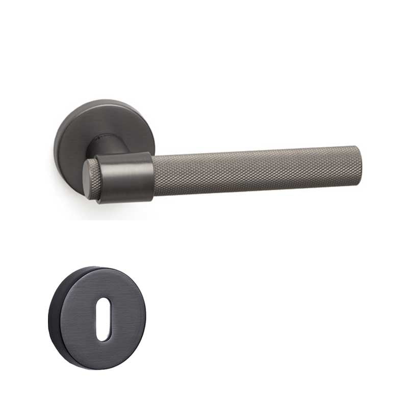 AXEL-T Füme Saten  Kapı Kolu Oda