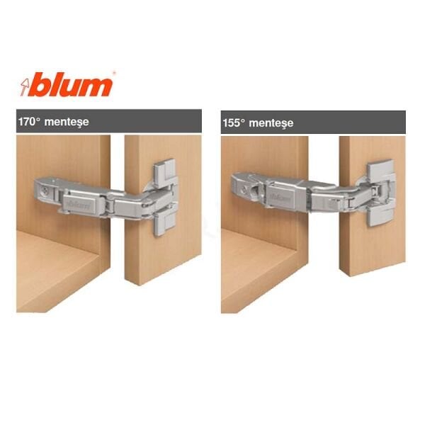 155 Derece Menteşe Siyah