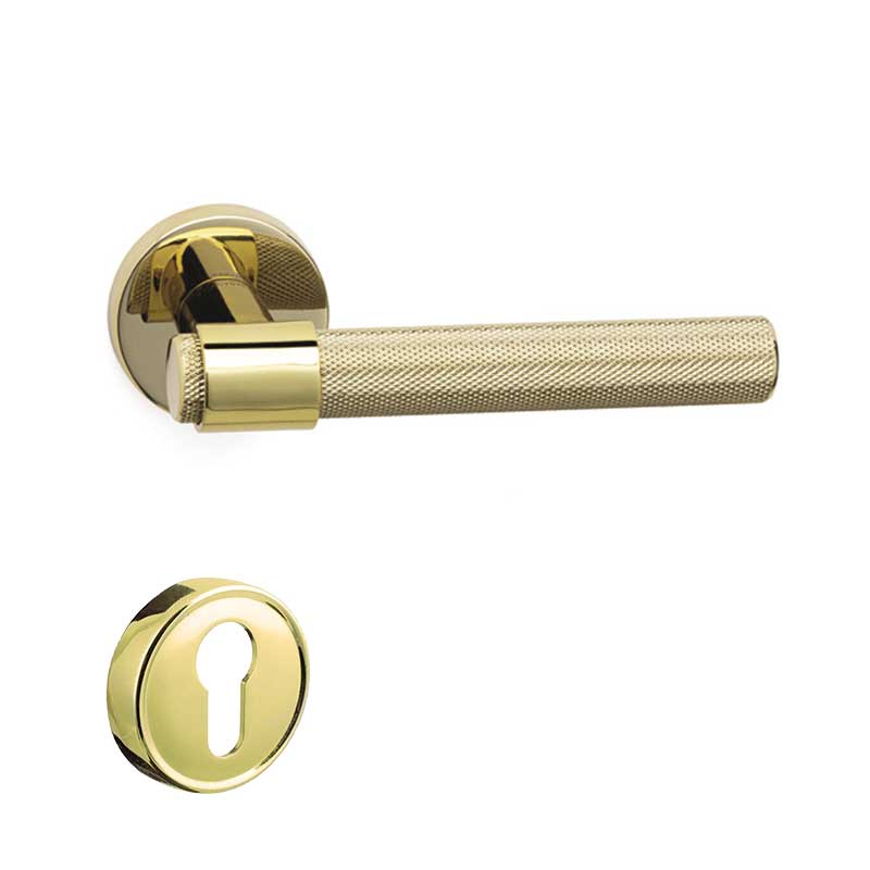 AXEL-T Altın  Kapı Kolu Yale