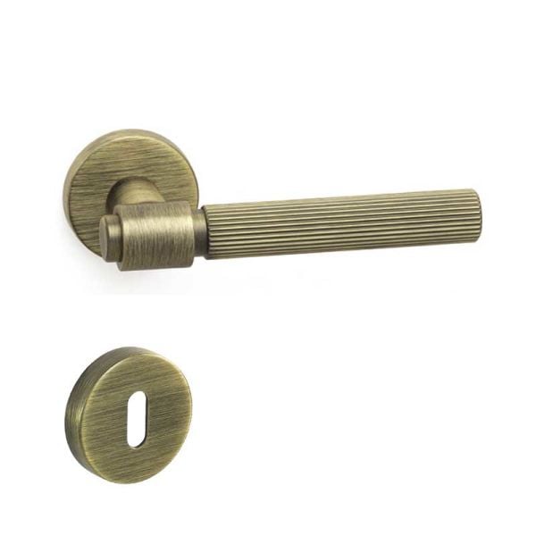 AXES-L Antik Saten Mat  Kapı Kolu Oda