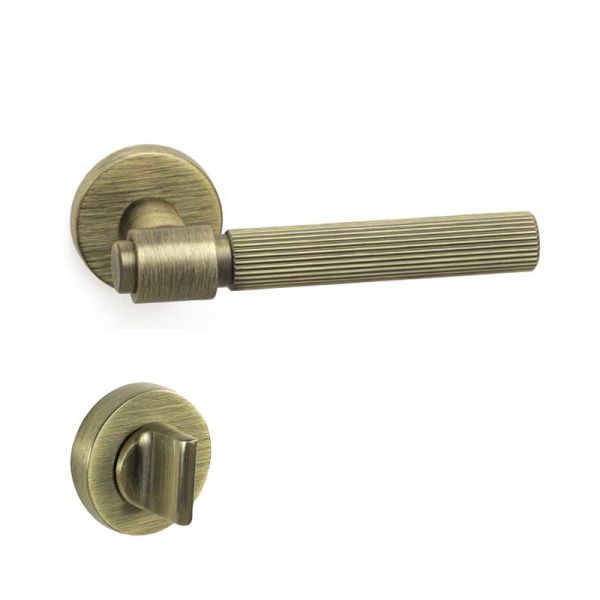 AXES-L Antik Saten Mat  Kapı Kolu Wc