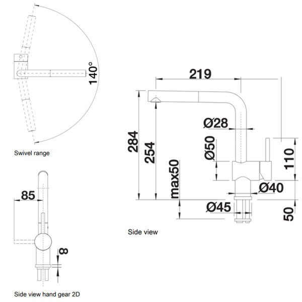 Batarya LINUS S Antrasit 516688