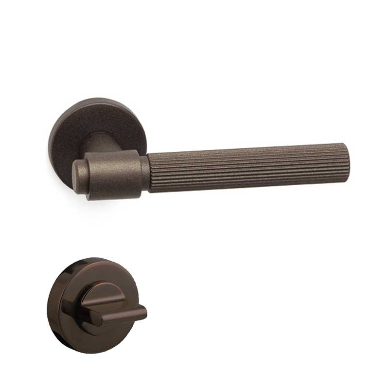 AXES-L Mat Acı Kahve  Kapı Kolu Wc