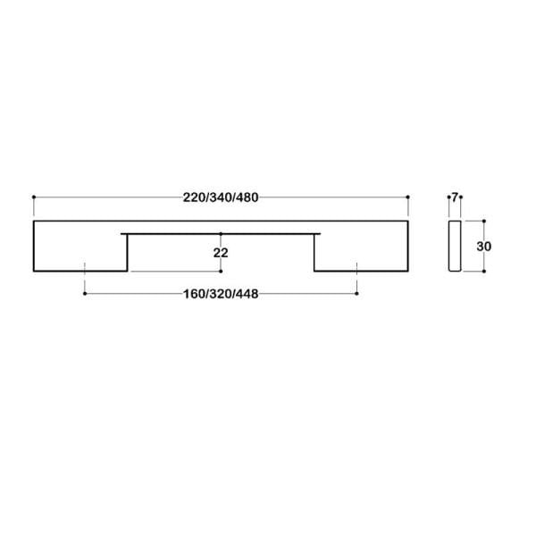 8570 Mat Siyah Kulp
