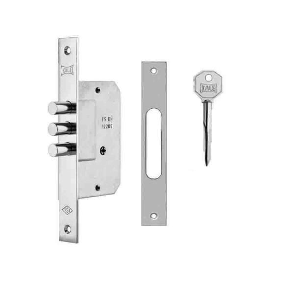 189F5 Fiam Kilit 3 Milli 3 Anahtarlı Nikel