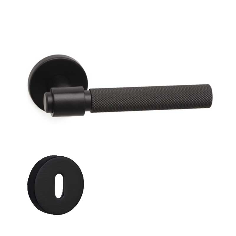 AXES-T Mat Siyah  Kapı Kolu Oda