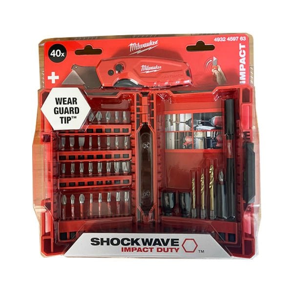 Milwaukee 40 Prç Set Maket Bıçaklı