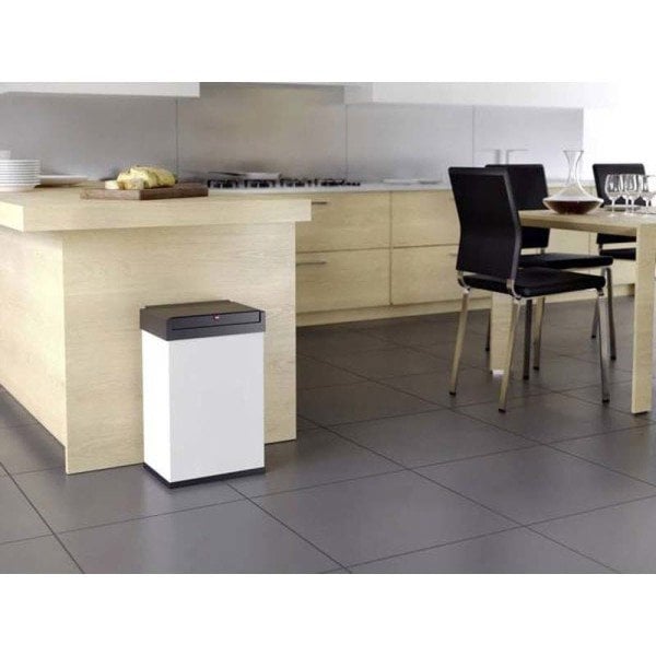 0840-131 Çöp Kovası Big Box L Beyaz 35 Lt