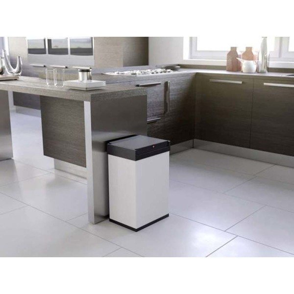 0840-131 Çöp Kovası Big Box L Beyaz 35 Lt