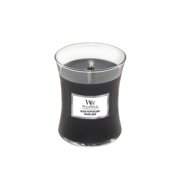 1666265E WW Orta Kavanoz Mum Black Pepercorn