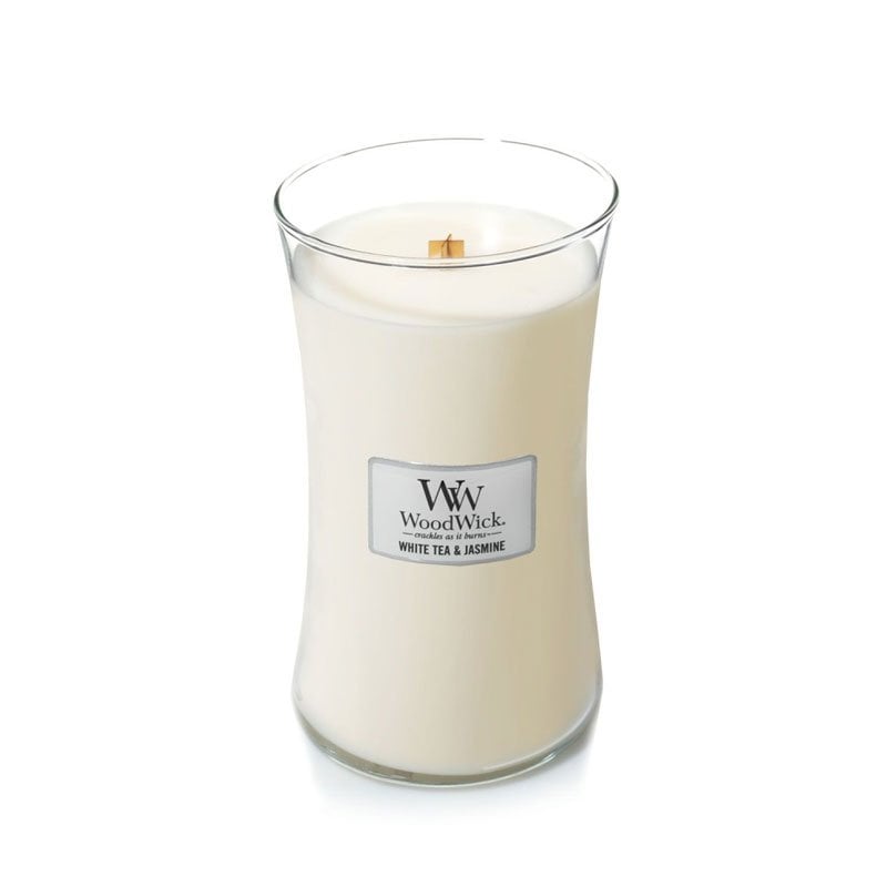 93062E WW Büyük Kavanoz Mum White Tea Jasmine