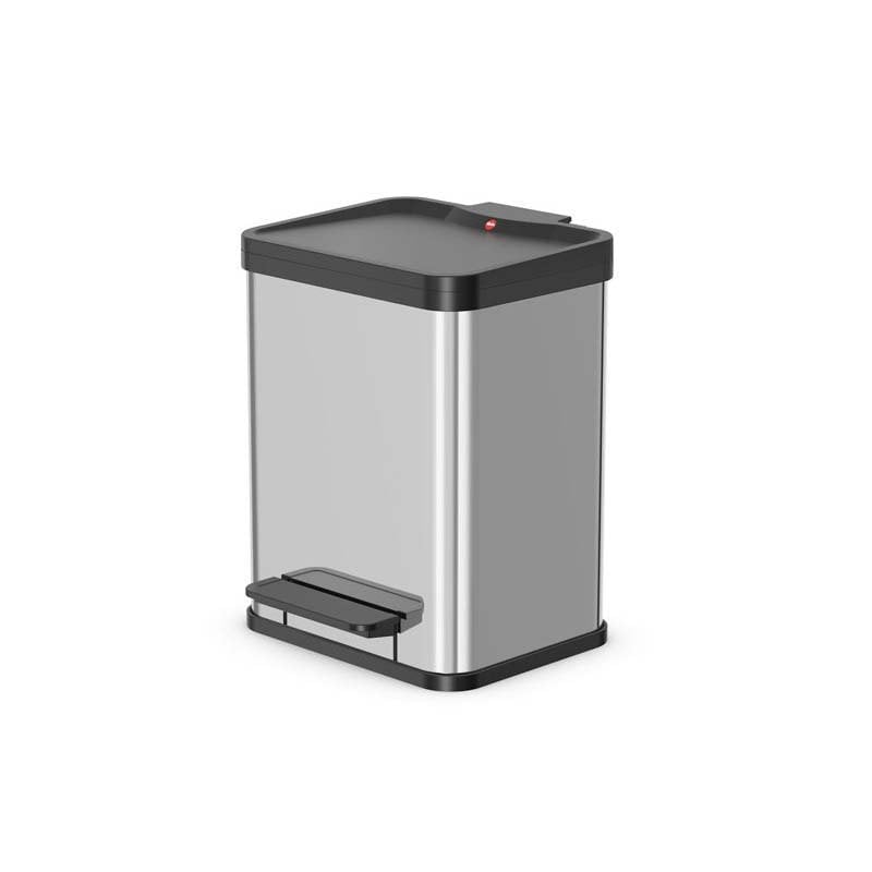 0619-200 Çöp Kovası Öko Plus M Krom 17 Lt