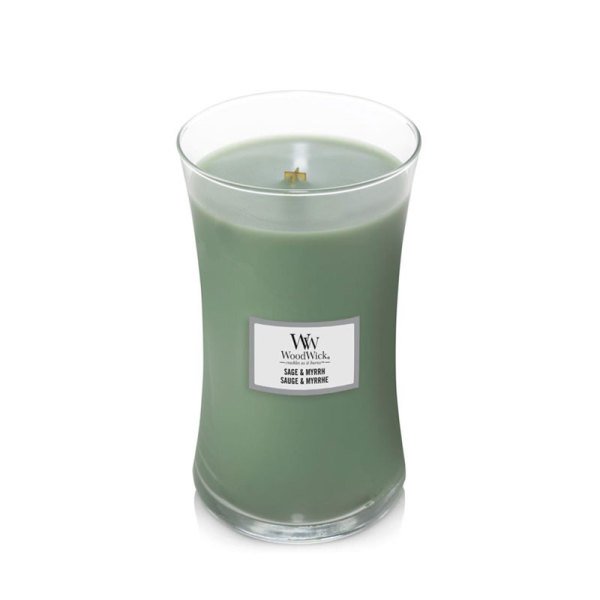 1666274E WW Büyük Kavanoz Mum Sage Myrrh