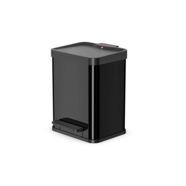 0619-260 Çöp Kovası Öko Plus M Siyah 17 Lt