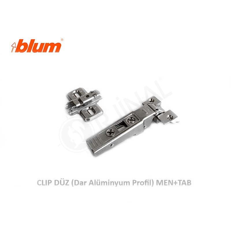 Dar Alüm. Profil Menteşesi Düz