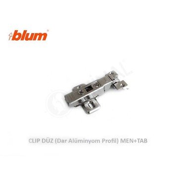 Dar Alüm. Profil Menteşesi Düz