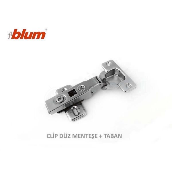 Klasik Clip Menteşe Düz