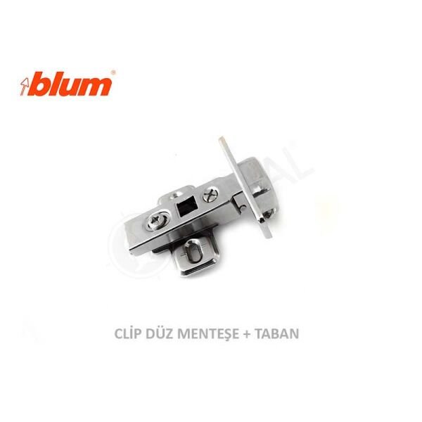 Klasik Clip Menteşe Düz