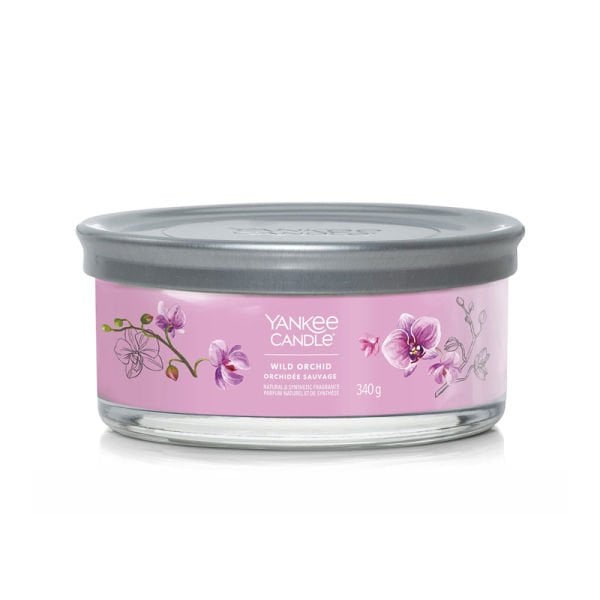 1630081E Çoklu Fitil Mum Wild Orchid