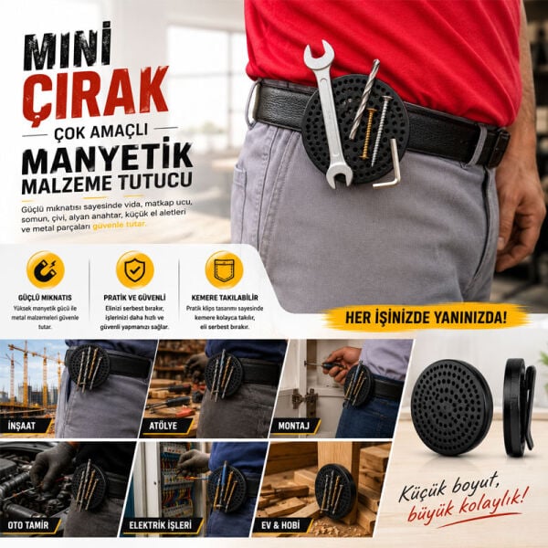SL0595 Manyetik Malzeme Tutucu