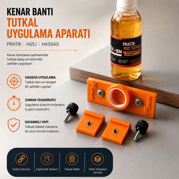 SL0592 Kenar Bandı Tutkal Uygulama Aparatı