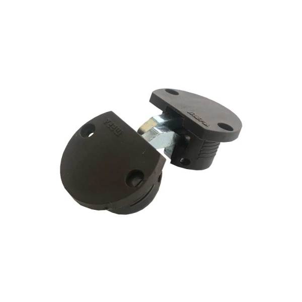 MKM 001 Yuvarlak Kırma Masa Menteşesi Koyu Kahve