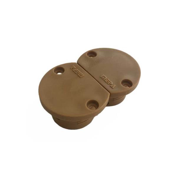 MKM 001 Yuvarlak Kırma Masa Menteşesi Açık Kahve