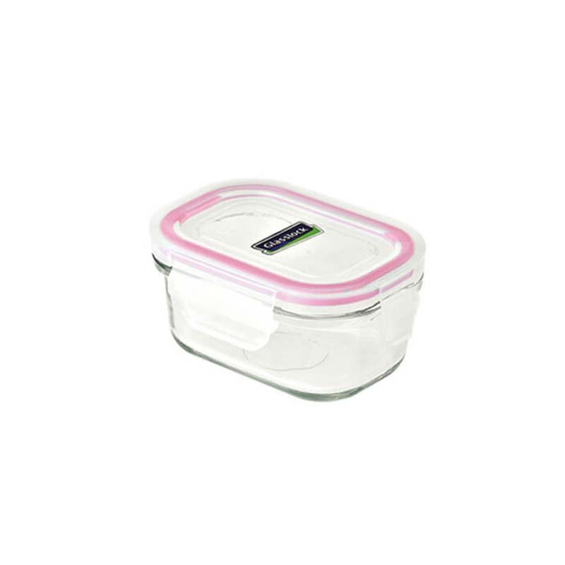 D-MCRB015 Dikdörtgen Cam Sakl.Kabı 150ml