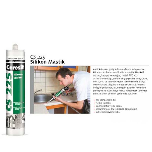 Ceresit Silikon Beyaz 280 gr