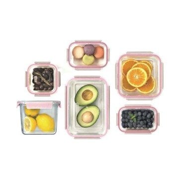 D-MCRB100 Dikdörtgen Cam Sakl.Kabı 1000ml