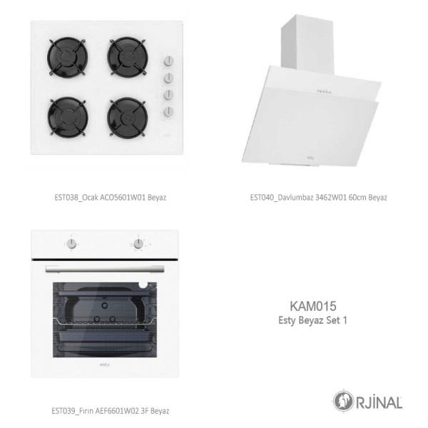 Esty Beyaz Set 1