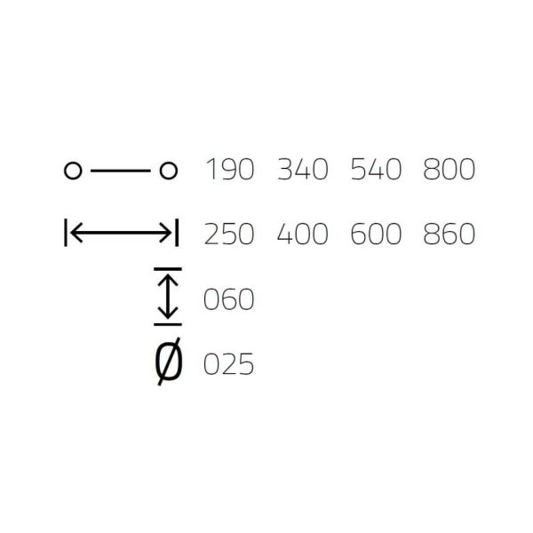 9721 190 mm Çekme Kol Nikel Saten