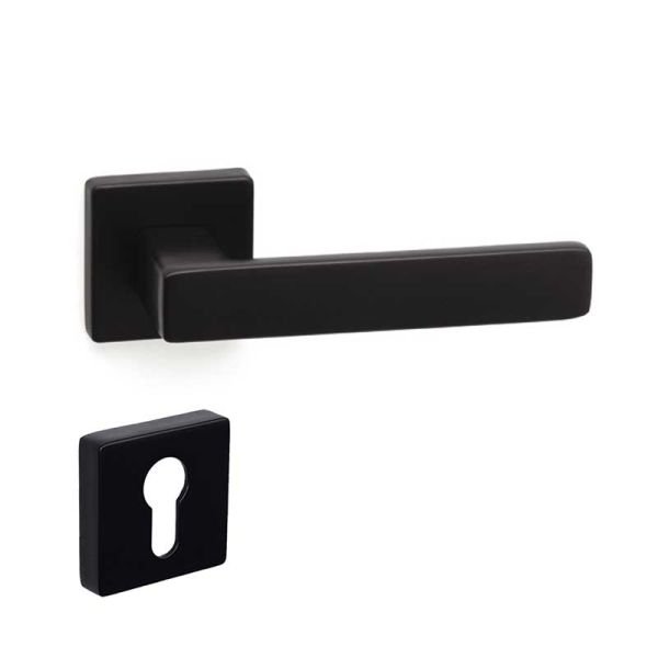 FOSIL Mat Siyah  Kapı Kolu Yale