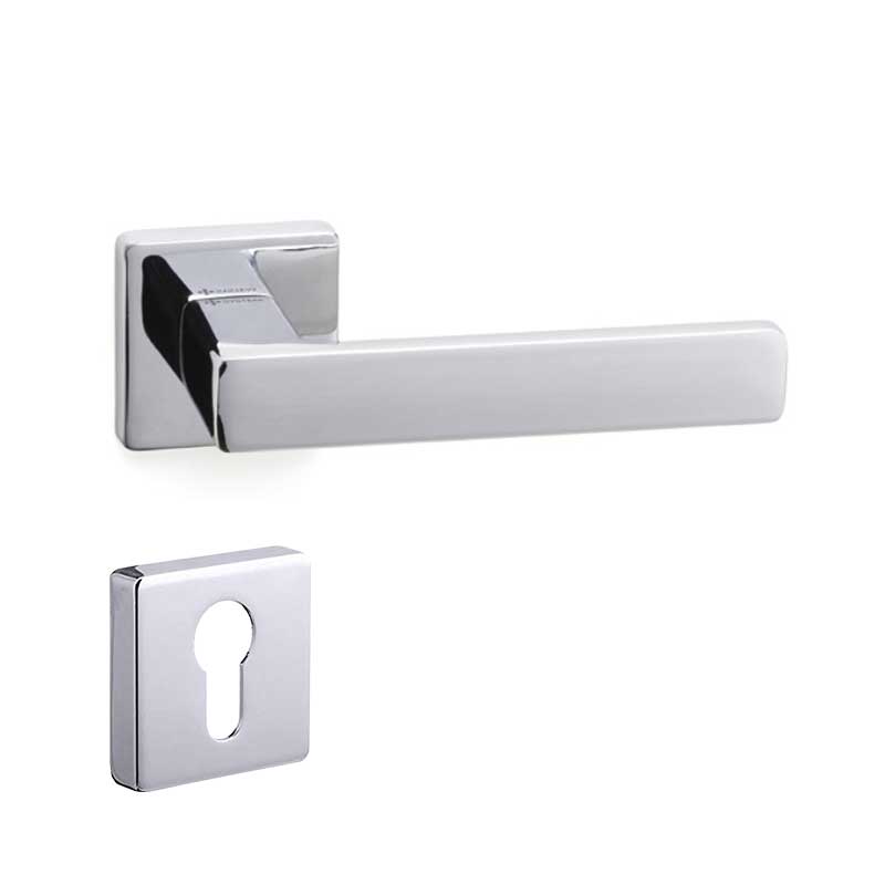 FOSIL Krom  Kapı Kolu Yale