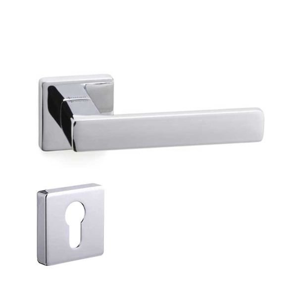 FOSIL Krom  Kapı Kolu Yale