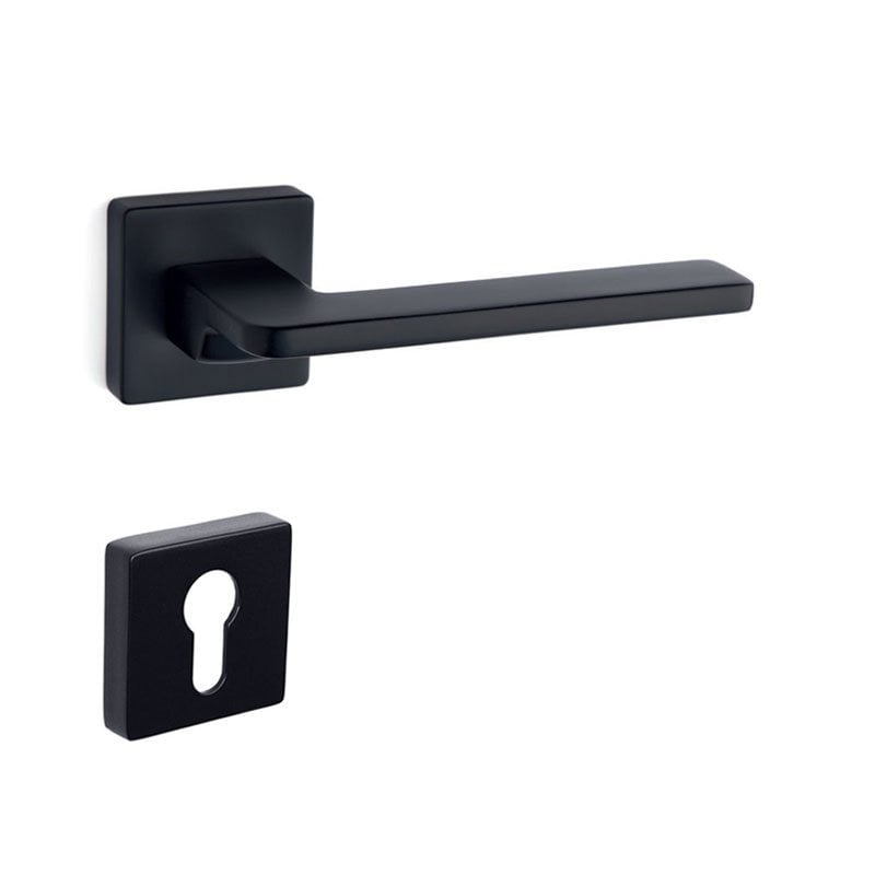 GIADA Mat Siyah  Kapı Kolu Yale