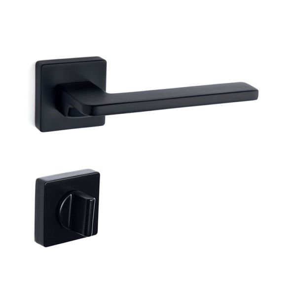 GIADA Mat Siyah  Kapı Kolu Wc