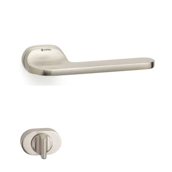 JASPER Nikel Saten  Kapı Kolu Wc