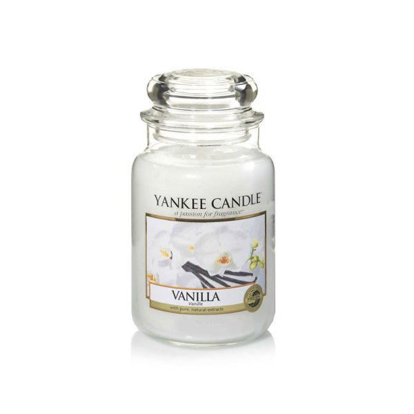 1507743E Büyük Klasik Mum Vanilla