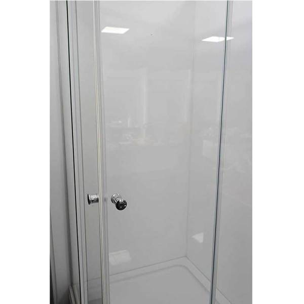 Duşakabin Kulpu Plastik Krom (1 Kapaklık)