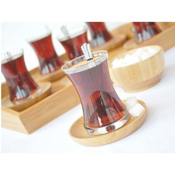 BKSL01 Silva 6'lı Çay Tabağı