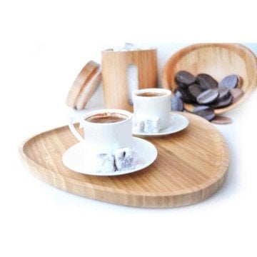 BTU001 Macchiato Üçgen Tepsi