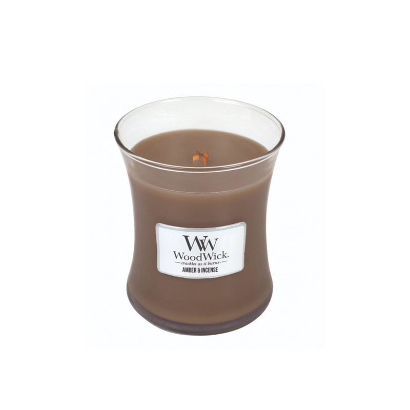 92041E WW Orta Kavanoz Mum Amber And Incense